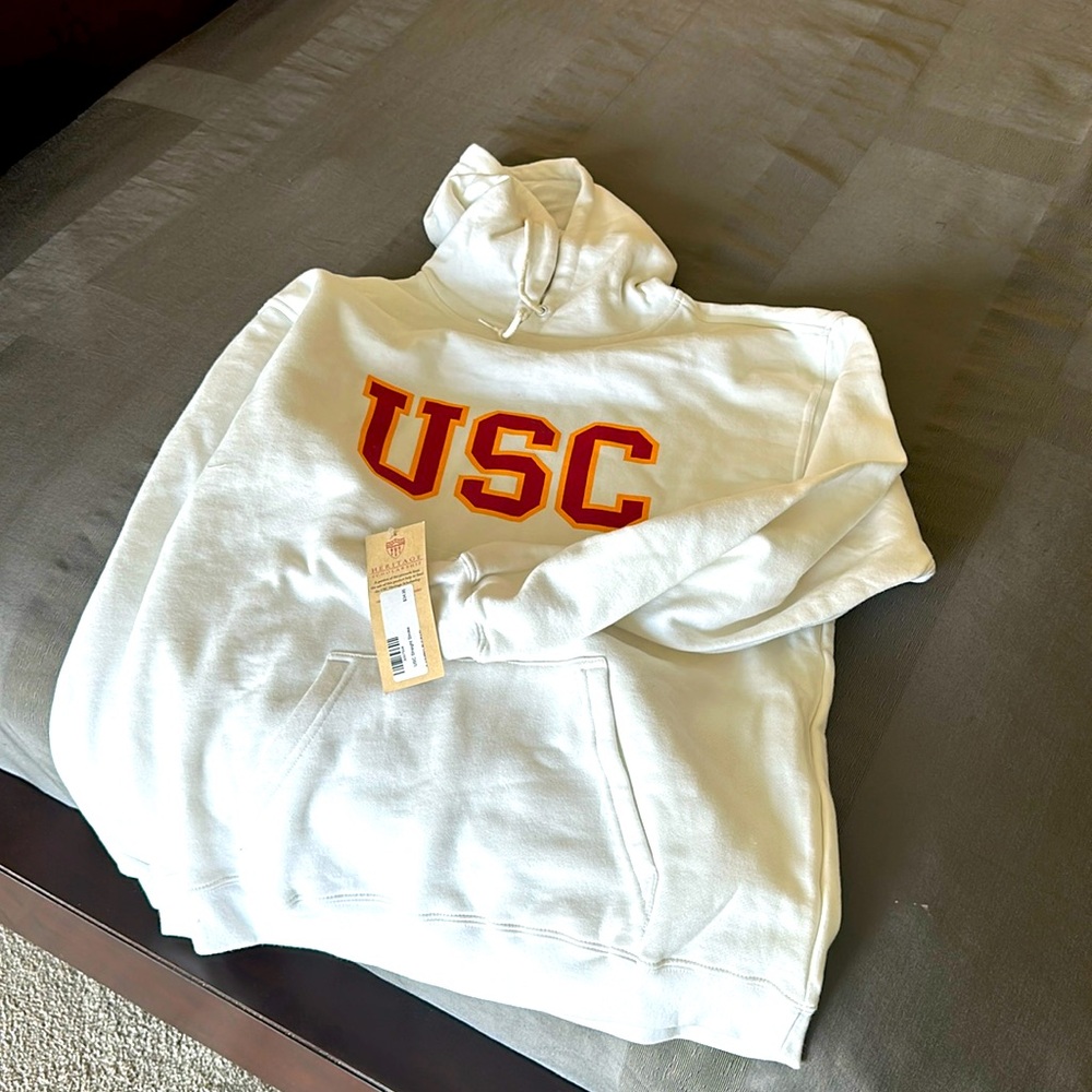 NWT white USC Hoodie